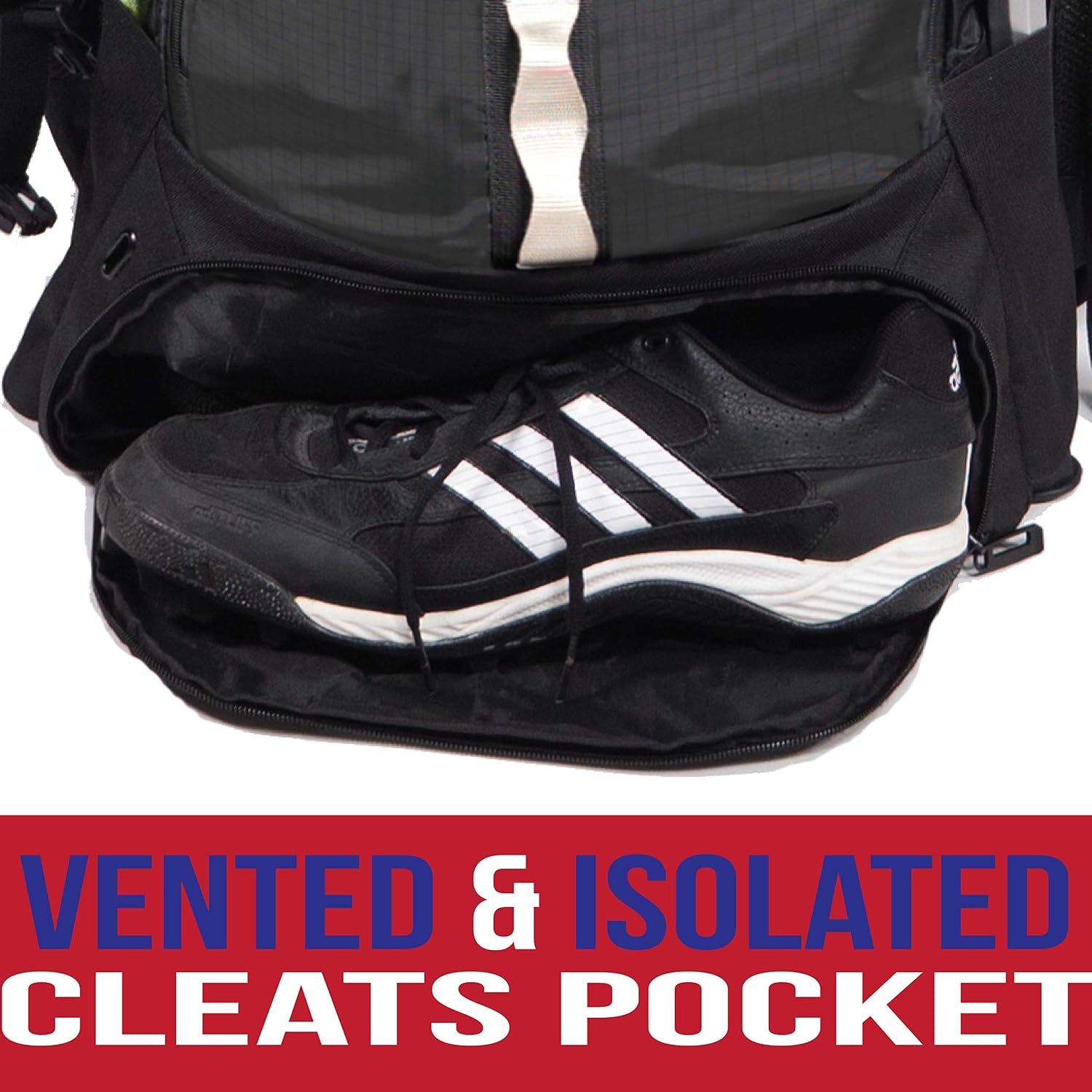 Athletico Lacrosse Bag, Extra Large Lacrosse Backpack, Holds All Lacrosse or Field Hockey Equipment - Image 5