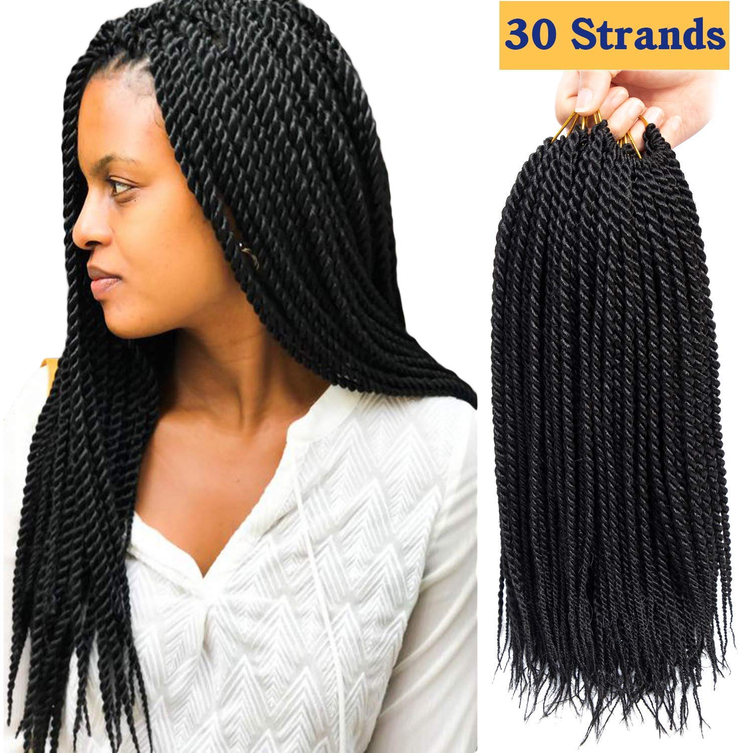 Amazon Com 6packs Lot 18 Inch Senagalese Twist Crochet Hair