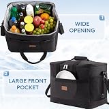 Lifewit Cooler Bag 50 Cans Collapsible Insulated Large Lunch Bag Black view 5