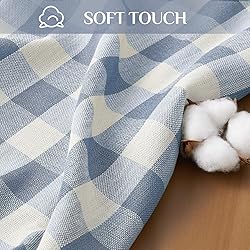 Softalker Checkered Tablecloth Rectangle, Heavy