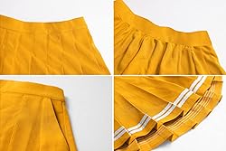 SANGTREE Women's Pleated Tennis Golf Short A-Line