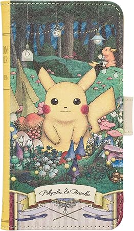 Amazon ポケモンセンターオリジナル マルチスマホカバー ポケモン博士の観察手帳 ピカチュウ ライチュウ おもちゃ雑貨 おもちゃ