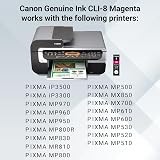 Canon CLI 8M Magenta Ink Tank Cartridge 13ml for MP800 Series - New OEM view 6