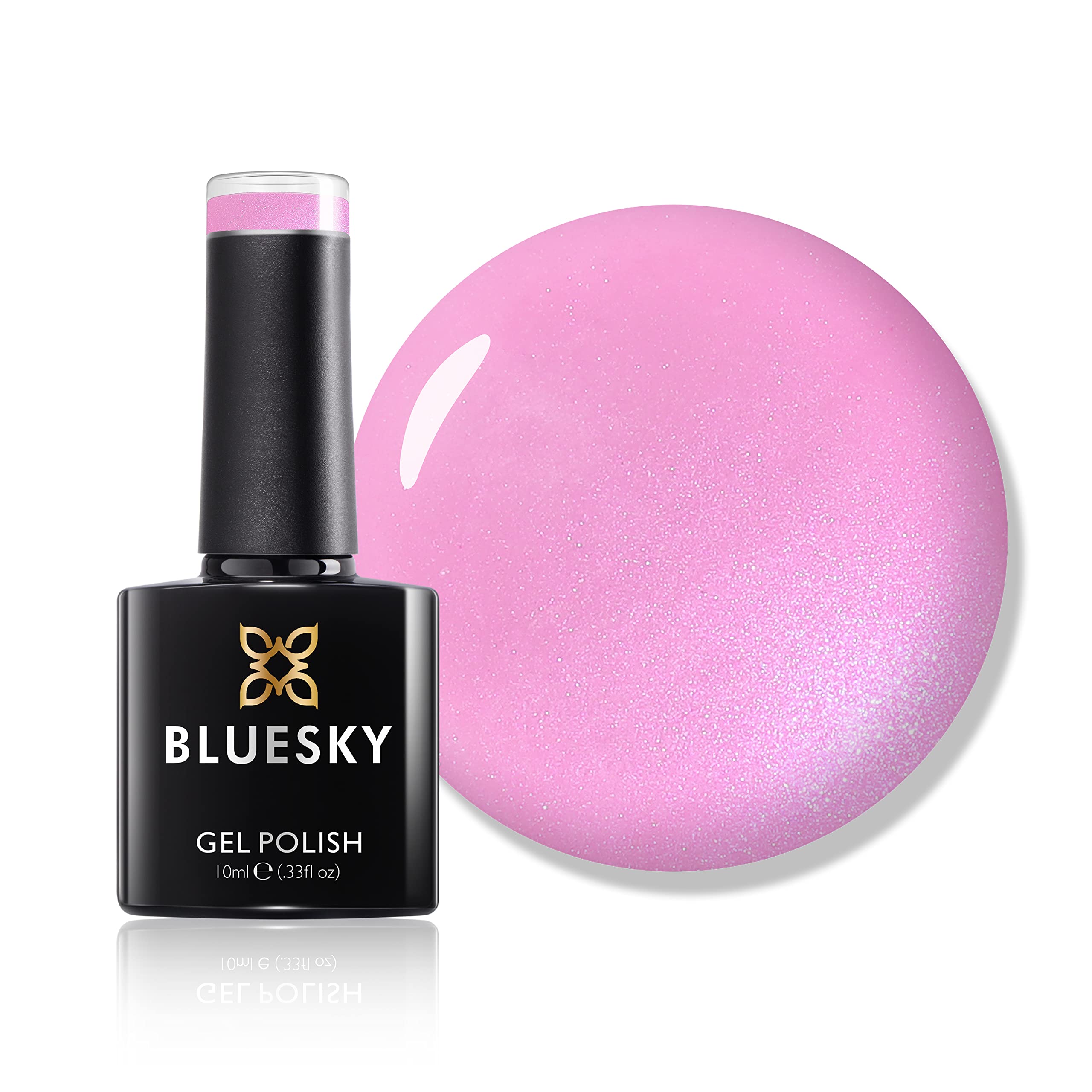 Bluesky Gel Nail Polish, Bright Pink Xk27, Long Lasting, Chip Resistant, 10 ml (Requires Drying Under UV LED Lamp)