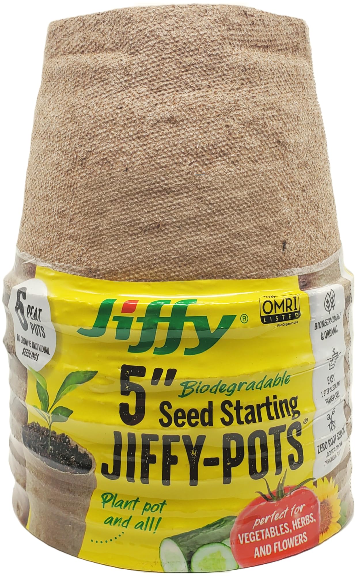 Ferry Morse Jiffy Organic Seed Starting 5