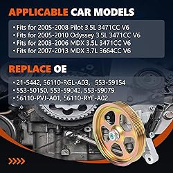 Daysyore 21-5442 Power Steering Pump Fits for