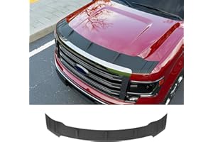 Xipoo Hood Protector Compatible with 2009-2014 Ford F150 Hood Deflector TPE Shield Replacement for 2009 2010 2011 2012 2013 2014 Ford F-150 Accessories
