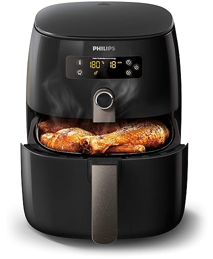 Philips Avance Collection HD9741/10 - Freidora (Low fat fryer, 0,8