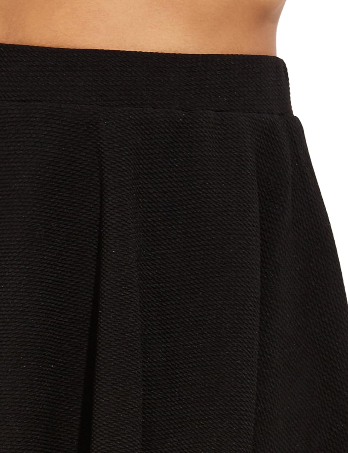 SheIn Women's Basic Solid Flared Mini Skater Skirt at  Women’s Clothing store