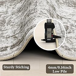 Area Rug 9x12 Vintage Rug: Large Washable Indoor