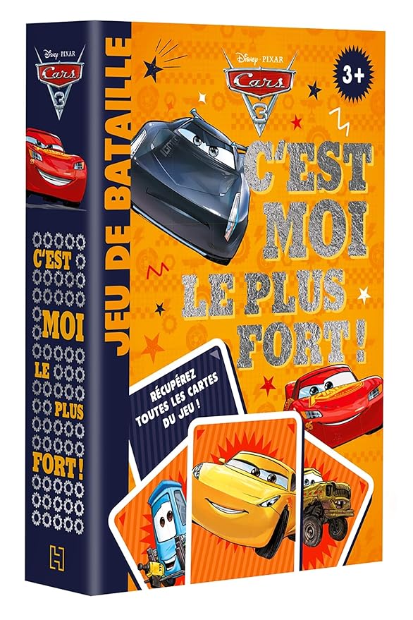 CARS 3 - Jeu de cartes - C'est moi le plus fort ! ...