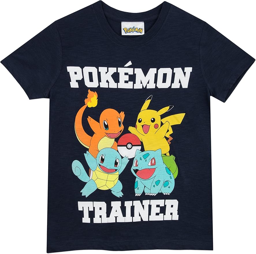 Pokemon T-Shirt Voor Jongens - Ready For Battle Met Pikachu Print