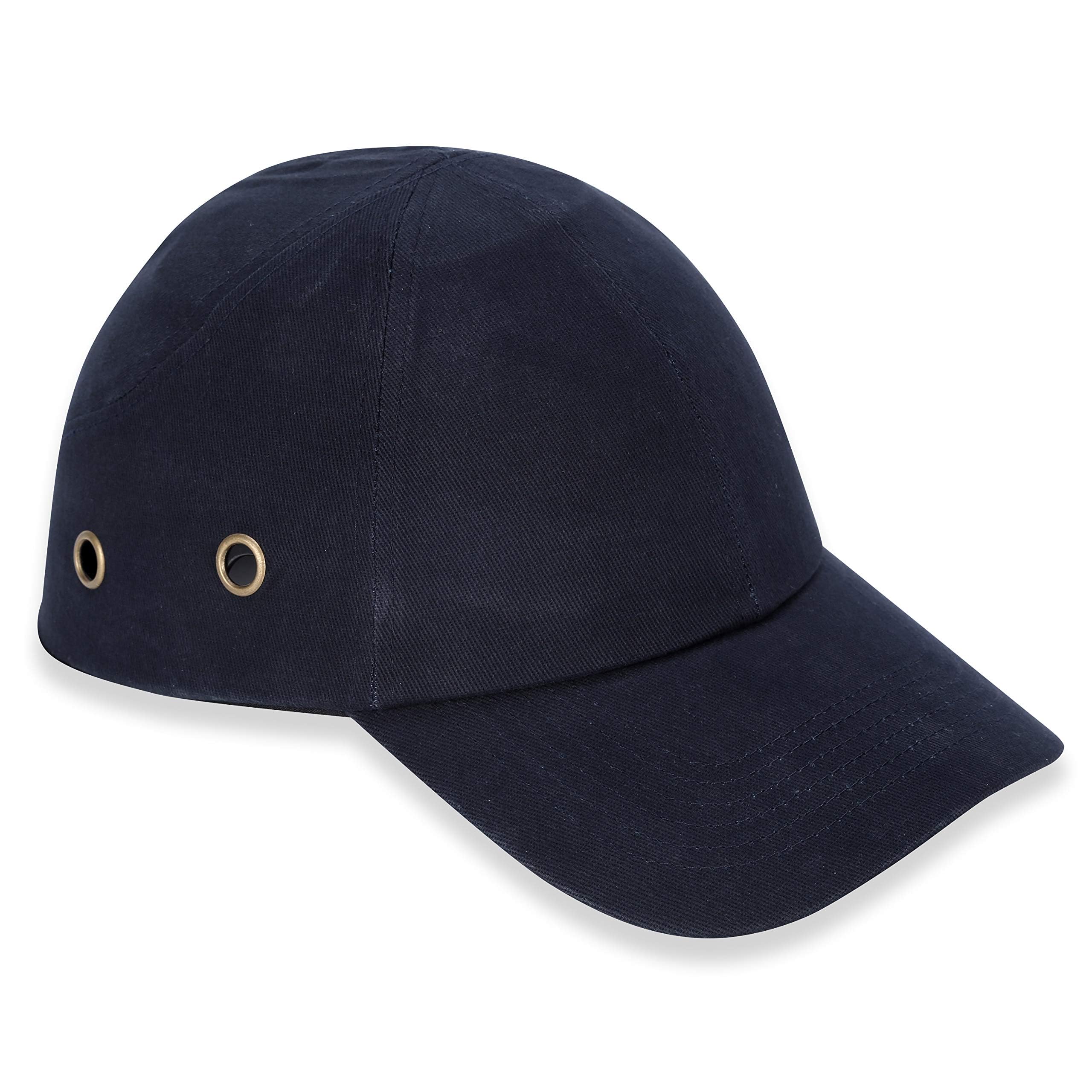 Mufly Protective Baseball Bump Cap with mesh Safety Hardhats Lightweight and Breathable Hard Hat Navy Blue (Style A)