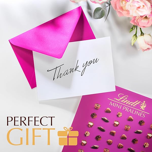 LINDT MINI PRALINES, ASSORTED CHOCOLATE CANDY PRALINES WITH PREMIUM FILLING, GREAT FOR GIFT GIVING, 6.2 OZ. GIFT BOX