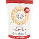 One Degree Organics Sprouted Steel Cut Oats, 24oz