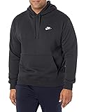 Nike Pull Over Hoodie, Black/Black/White, Medium-T