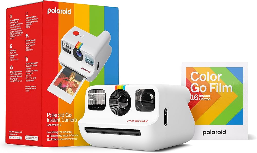 Polaroid Go Generation 2 White Instant Camera