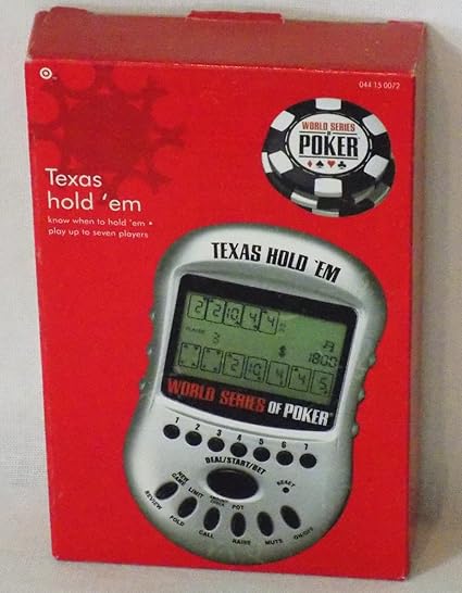 texas holdem handheld game