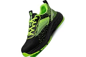 ISOOUS Steel Toe Shoes for Men Non Slip Work Shoes Women Lightweight Comfortable Safety Work Shoes for Men Puncture Proof Steel Toe Sneakers for Construction