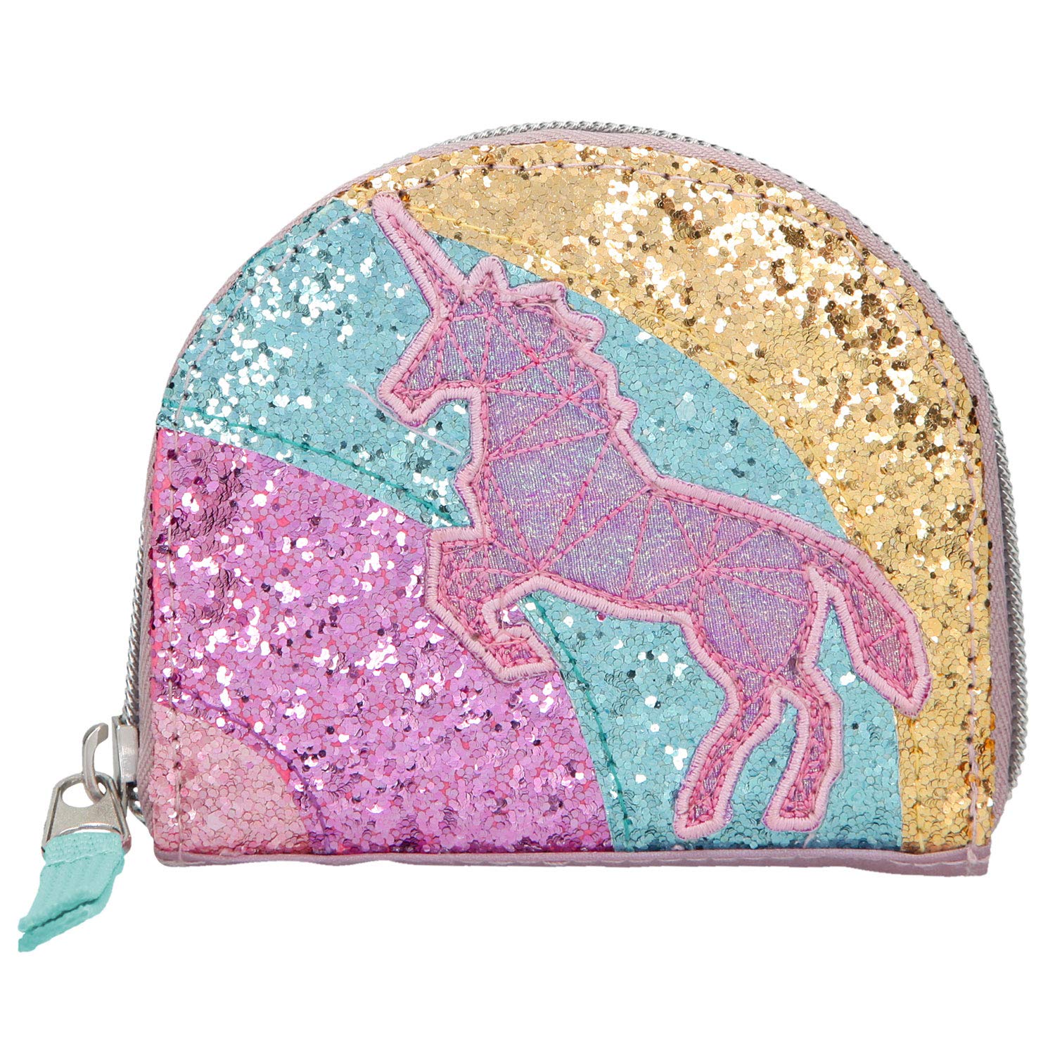 Depesche 10662 Wallet with Glitter Ylvi and The Minimoomis Mauve Approx. 2 x 11.5 x 10 cm Pink