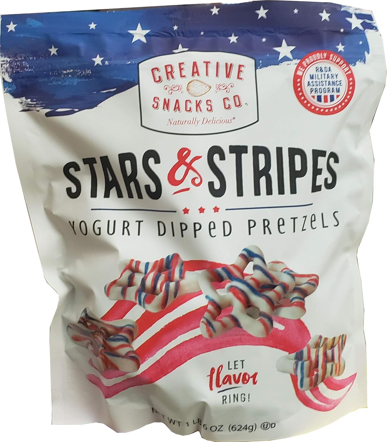 Creative Snacks Creative Snacks CO Yogurt Dipped Pretzels (624g), 624g