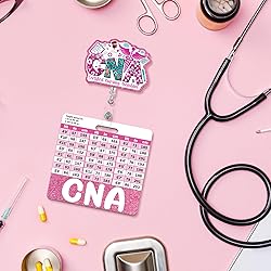 CNA Badge Reel Retractable with Buddy - Certified