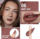 Oulac Matte Brown Lip Liner Waterproof 24H Highly Pigmented Vegan 06 Body Talk view 2