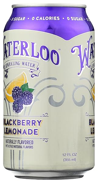 WATERLOO SPARKLING WATER BLACKBERRY LEMONADE SPARKLING WATER SINGLE, 12 FZ