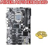 Oikabio B75 ETH BTC Mining Motherboard 12 PCIE LGA1155 MSATA DDR3 view 7