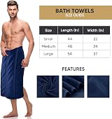 Utopia Towels 4 Piece Bath Towels Set Navy 69x137 cm Premium 100% Cotton view 2