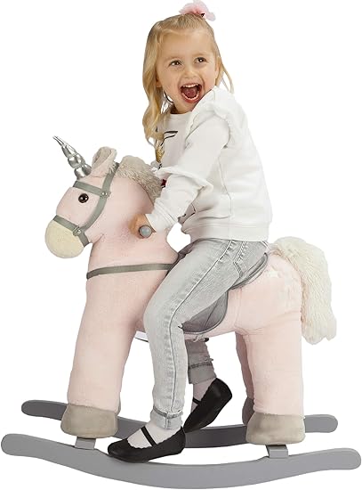 unicorn rocking horse amazon