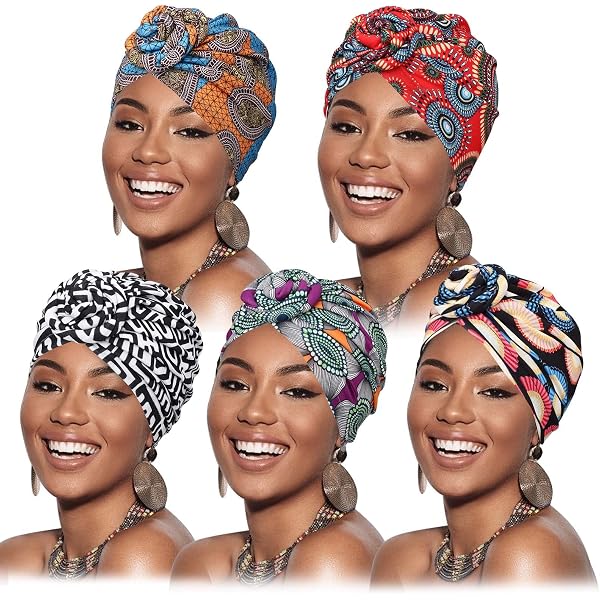 Amazon.com: Geyoga 10 Pcs Head Wraps Turbans for Women  display picture 1