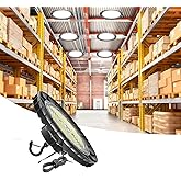UFO LED High Bay Light 240W, Upgrade 24000LM(160lm/w) 5000K, IP65 Waterproof Flicker-Free High Bay LED Shop Light for Warehou