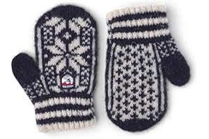 Hestra Child's Nordic Mitt (Child 0-4yrs) I Wool MItten for Winter Weather