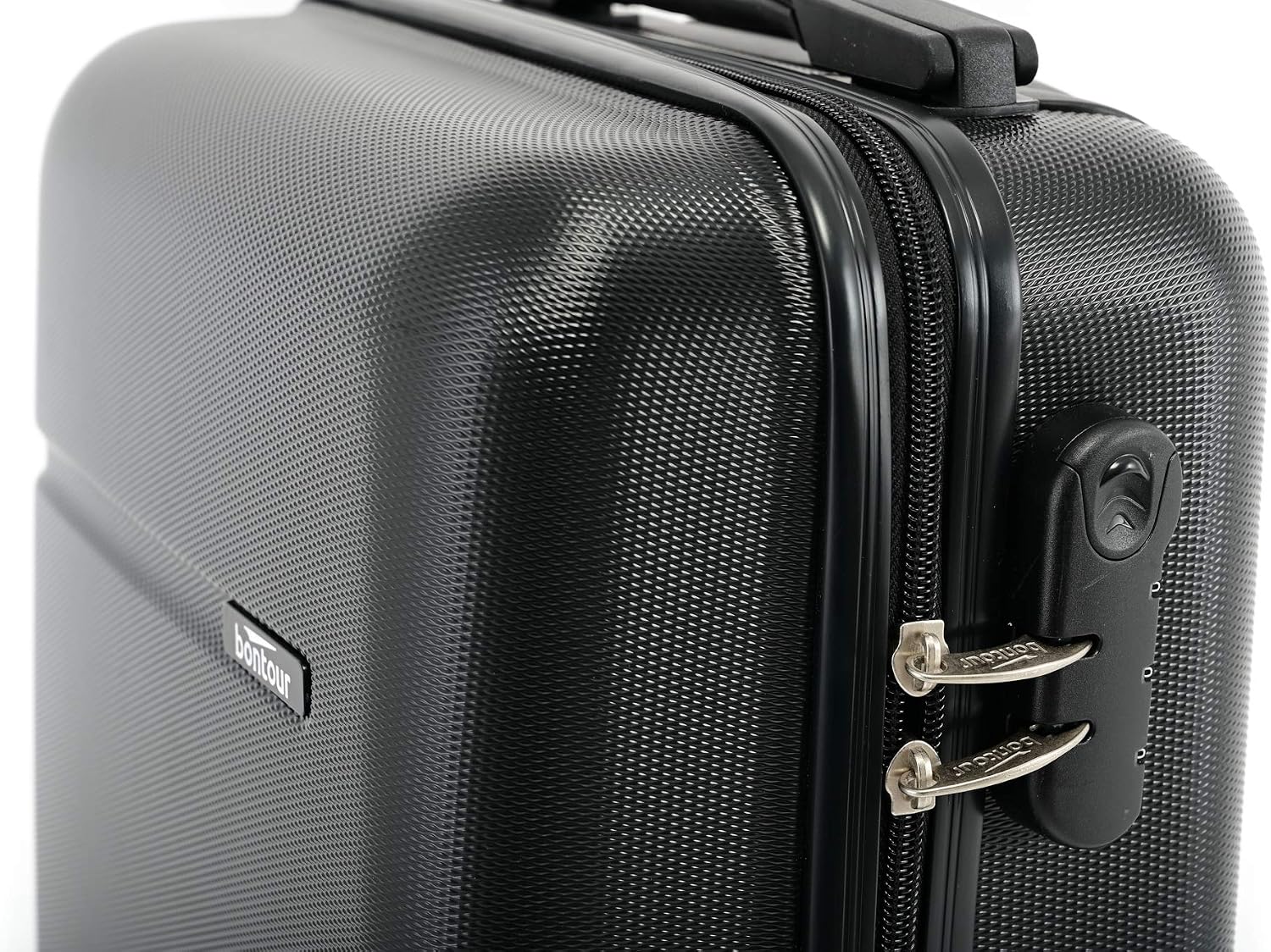 Valigie Bontour CabinOne Bagaglio a mano WizzAir 40x30x20 cm Nero  urban-earth.co.uk