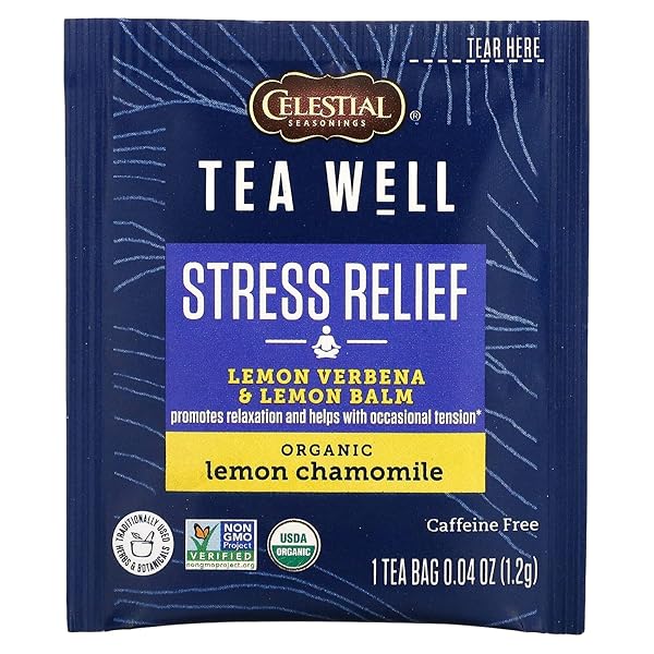 CELESTIAL SEASONINGS TEAWELL STRESS RELIEF, 12 COUNT
