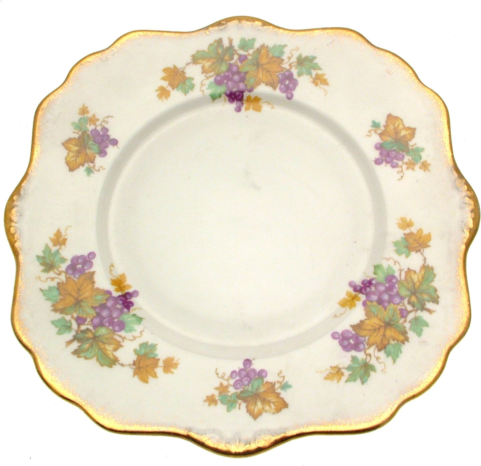 Oregon Grape Royal Stafford Cake Plate
