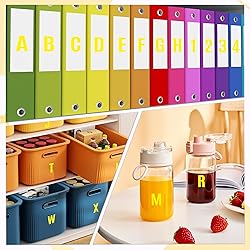 1470 Letter Stickers 15 Sheets Alphabet Stickers
