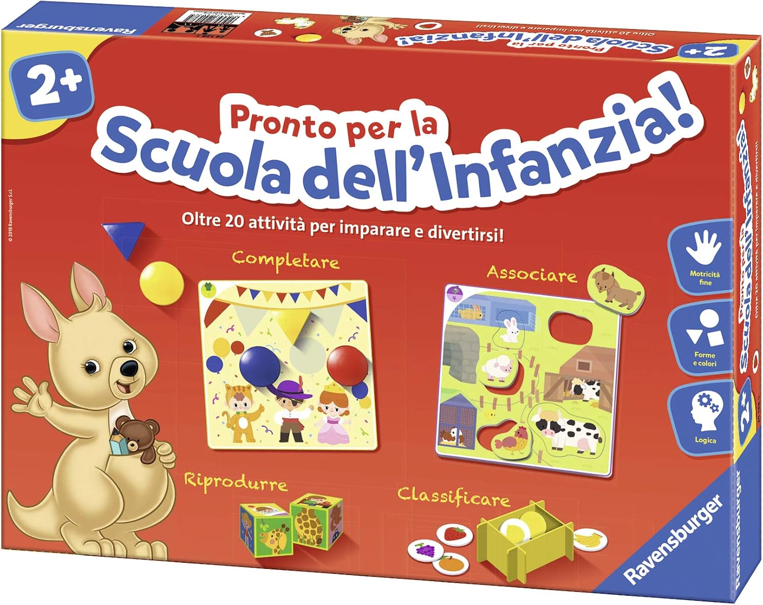 Ravensburger Italy 24138 Educational Game Miulticolore, Medium