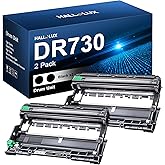 HALLOLUX DR730 DR 730 Drum Unit 2 Pack Replacement for Brother Dr730 DR-730 use with TN760 / TN730 Toner Cartridge to use wit