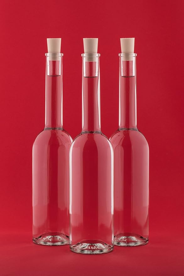 12 Leere Glasflaschen 100ml Likorflaschen Schnapsflaschen Opi Spi 0 1 Liter Essigflaschen Olflaschen Hohe 19 Cm Von Slkfactory Amazon De Kuche Haushalt