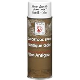 Design Master 746 Garden, Antique Gold, 11 ounces