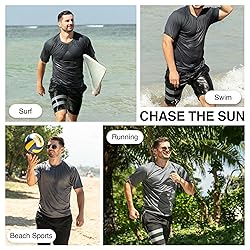 Kanu Surf Men’s Swim Shirt with Short Sleeves