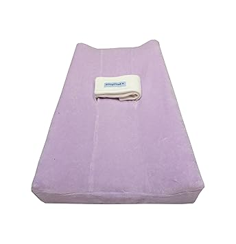 lavender changing pad cover