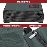 Vinsani Clothes Peg Bag Premium Zipped Waterproof Wearable Organiser Grey view 7