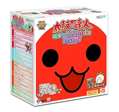WiiU太鼓の達人ソフトセット新品未開封品 Wii U wiiUソフト「太鼓の達人 特盛り! 」＋ タタコン ペアセット