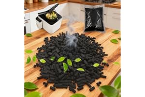 PurifyLogix 1.55 Pounds Oversized Pack Replacement Odor Absorbing Filter Refills for Smart Waste Kitchen Composter, Activated Charcoal for Electric Compost Bin Odor Control