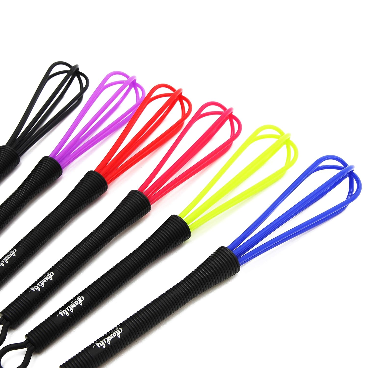 Mini Whisks for Hair Dye Color Mixing (7 x 1.2 In, 6-Pack) : Beauty