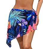 Watermelon Women Swimsuit Cover Ups Beach Bikini Wrap Sarong Bathing Suit Short Skirt For Swimwear