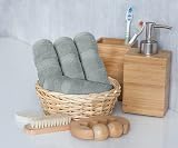 Utopia Towels 8 Piece Set Cotton Hotel Quality Bath Hand Washcloths Cool Grey view 7